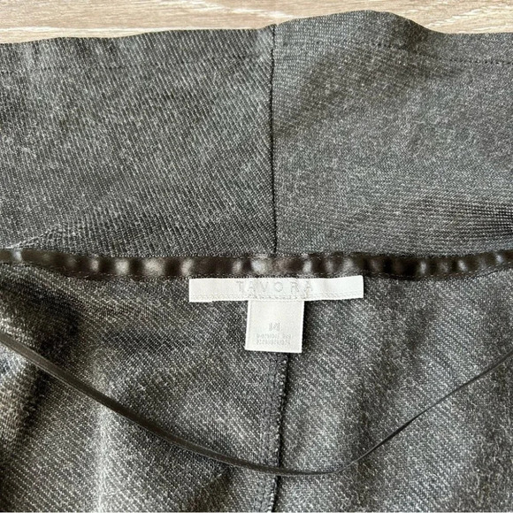 Tavora Grey  Waterfall Open Front Cardigan Made in Canada - Picture 11 of 15